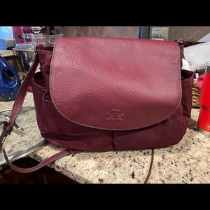 Tory Burch Thea messenger style diaper bag